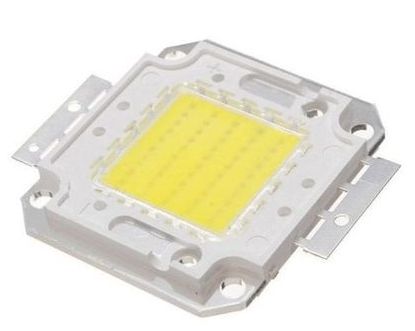 Chip LED - 50w - Para Reparo de Refletor - Branco Frio