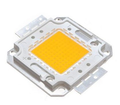 Chip LED - 30w - Para Reparo de Refletor - Branco Quente