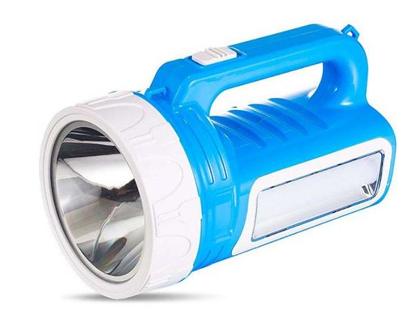 Lanterna Recarregável  DP-7306  1 LED + tubo led lateral