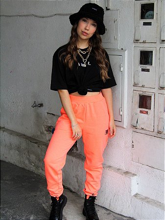 calça jogger neon