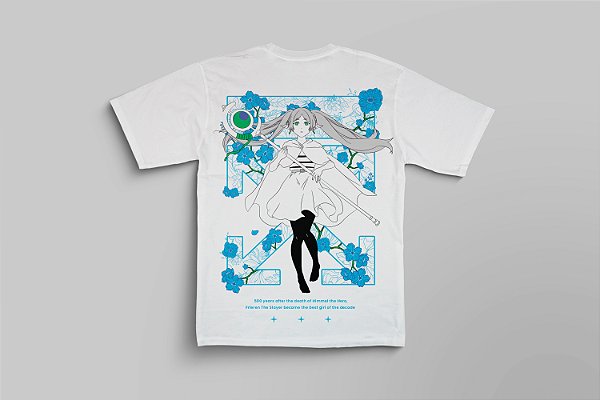 Camiseta Oversized - Frieren