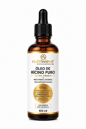 Óleo de Rícino Puro Frequenciado Peptídeos