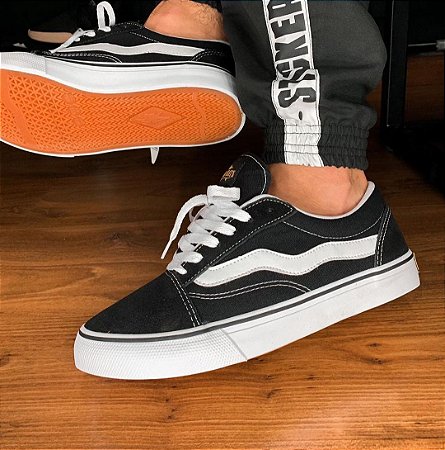 Tênis Old Skool Preto Crepe Mad Rats