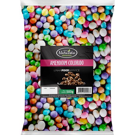 Amendoim Colorido 500g