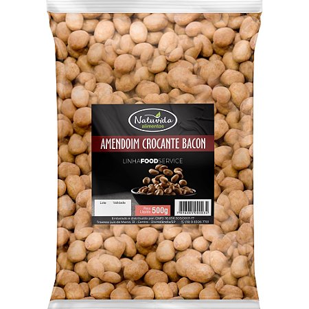 Amendoim Crocante Bacon 500g