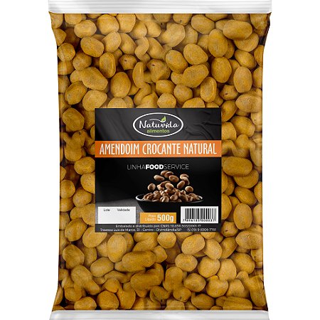 Amendoim Crocante Natural 500g