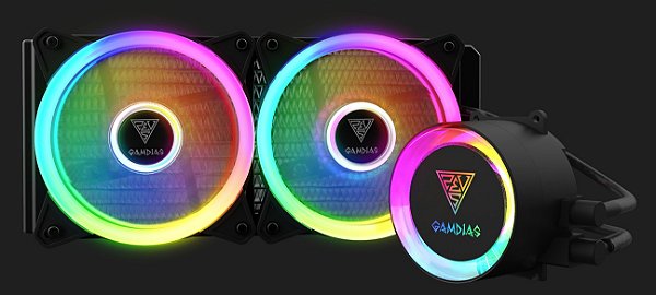 KIT 3 FANS AEOLUS M2-1203 LITE GAMDIAS