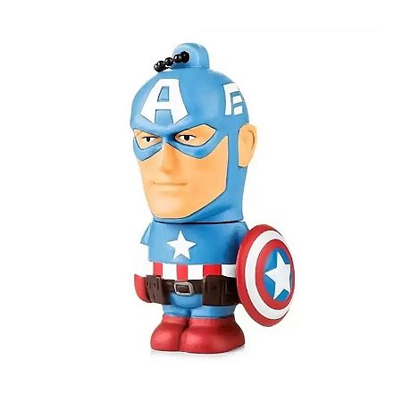 PENDRIVE AVENGERS CAPITAO AMERICA 8GB MULTILASER