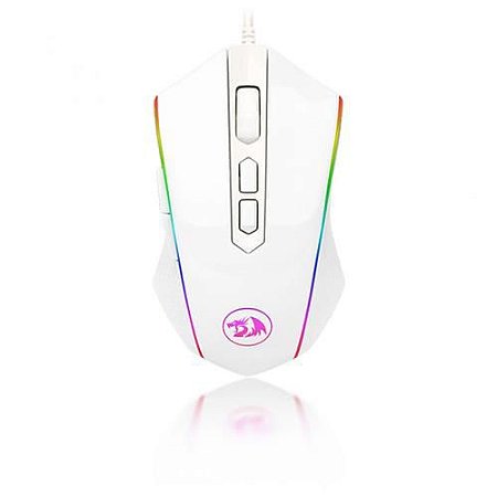 MOUSE GAMER MEMEANLION CHROMA WHITE REDRAGON