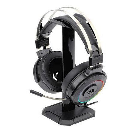 HEADSET GAMER LAMIA 2 RGB PTO REDRAGON