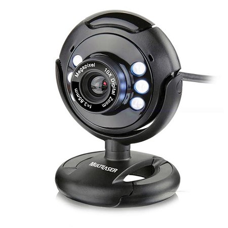 WEBCAM USB NIGHTVISION 16MP WC045 MULTILASER