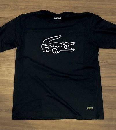 lacoste estampada