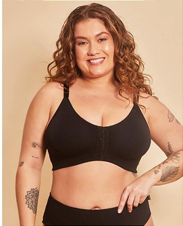 Sutiã plus size redutor de jackard