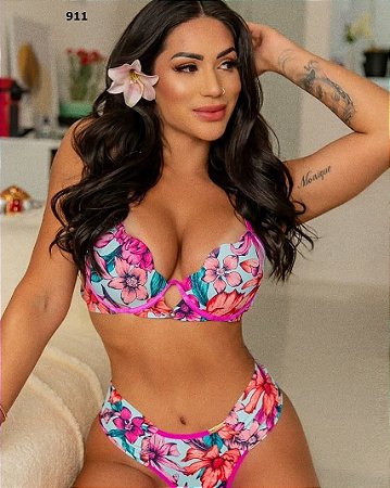 CONJUNTO FLORAL PINK