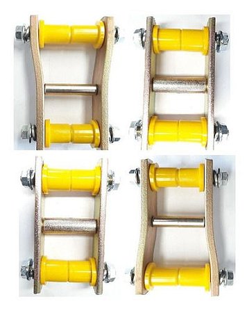 Jumelo Alto Willys Rural, F-75 - Kit Com 2 Pares