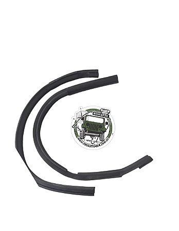 Par de Borrachas Quebra vento Rural/F75