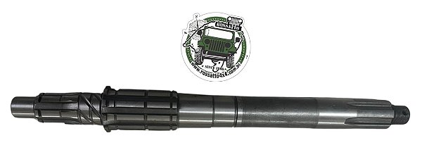 Eixo Entalhado Câmbio 260F p/ adaptação reduzida Willys