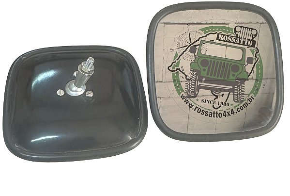 ESPELHO RETROVISOR DE METAL ORIGINAL Antigo valor unitário
