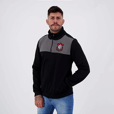 JAQUETA CORINTHIANS TRILOBAL OFICIAL 60% DESCONTO play outlet