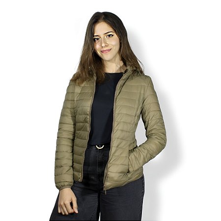 Jaqueta Microfibra Vogue-Verde