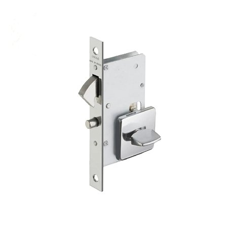 Fechadura Porta Correr Papagaio 1391 WC Banheiro Inox Imab