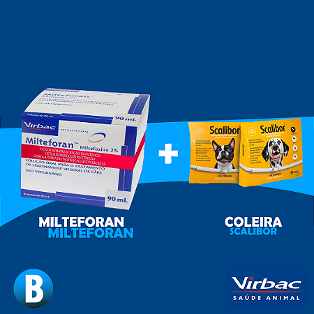 Milteforan 90 + Coleira Scalibor