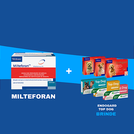 Milteforan 60 ml - Leishmaniose + Brinde FRETE GRÁTIS