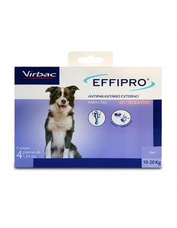 Effipro Virbac para Cães de 10Kg a 20Kg