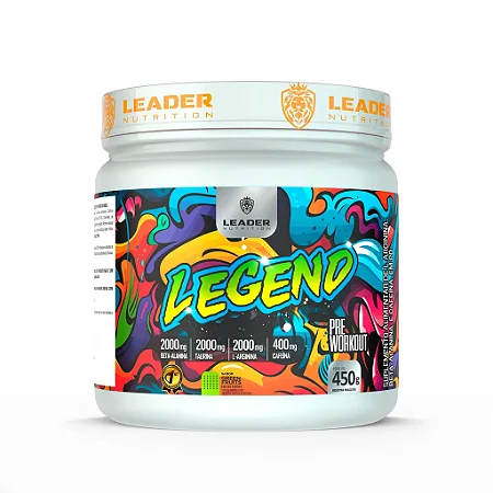 Legend Pre Workout Pré Treino - 450g - Leader Nutrition