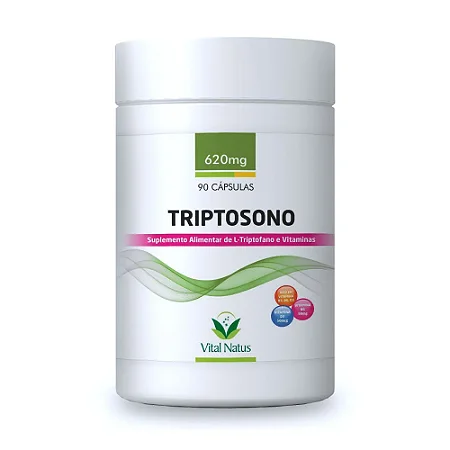 Triptosono com Vitaminas, Minerais e Coenzima - 620mg - 90 Cápsulas | Vital Natus