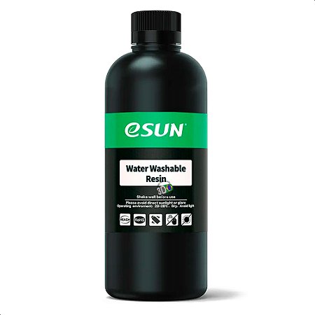 Resina 3D UV eSun Water Washable Resin 1kg/bottle