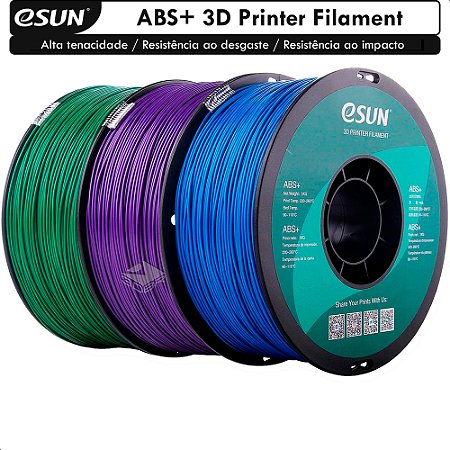 Filamento 3D eSun ABS+ 1,75mm 1Kg