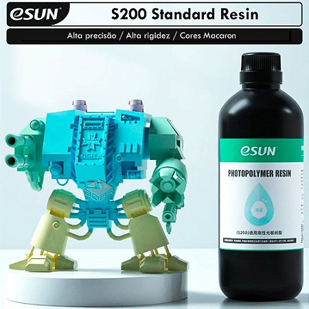 Resina 3D UV eSun S200 Standard Resin