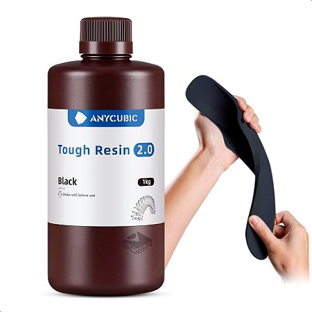 Resina 3D UV Anycubic Tough Resin 2.0
