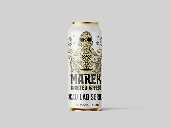 CERVEJA CACAU LAB SERIES - CACAU PORTER - LATA 473ml