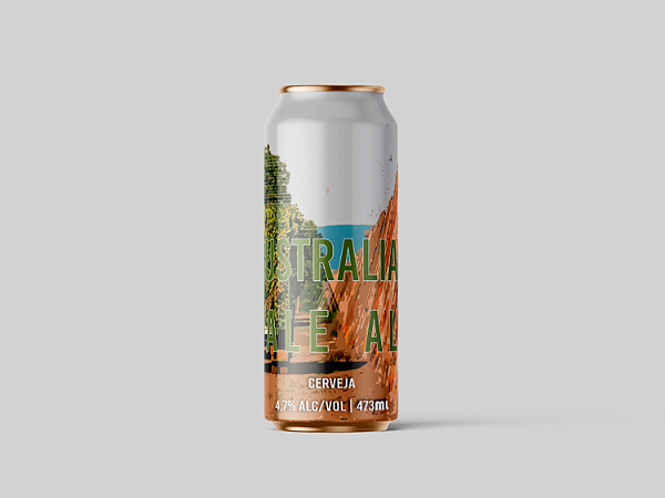 CERVEJA AUSTRALIAN PALE ALE - LATA 473ml