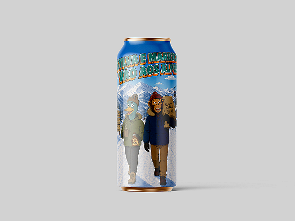 CERVEJA SYLVA E MARRECO VÃO AOS ALPES BFF26 - LATA 473ml