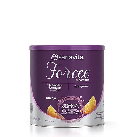 Forcee® Hair & Nails Laranja Sanavita 330g