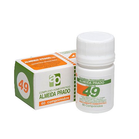 Complexo Homeopático Lobelia Almeida Prado Nº 49 Asma e Bronquite - 60 Comprimidos