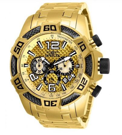 Invicta dourado original Clearance