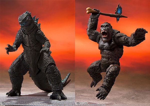 SET S.H. Monsterarts Kong and Godzilla 2021 - Monster Arts