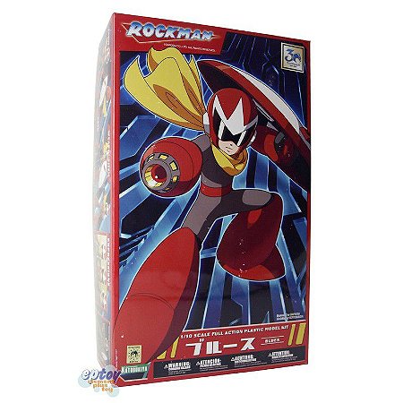 MEGA MAN ROCKMAN BLUES 1/10 FULL ACTION PLASTIC MODEL KIT