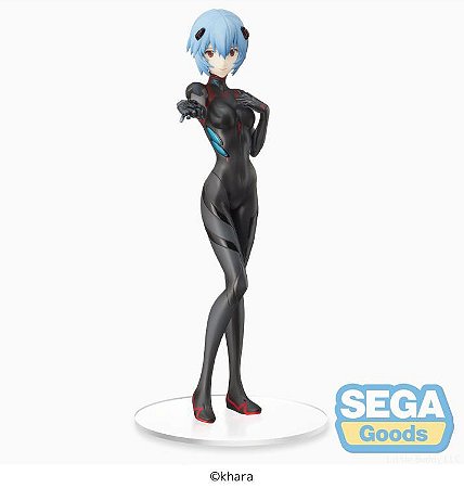 Rebuild of Evangelion Rei Ayanami (Hand Over) Super Premium Figure