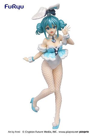 Vocaloid BiCute Bunnies Hatsune Miku White Rabbit (Pearl Color Ver.) Figure