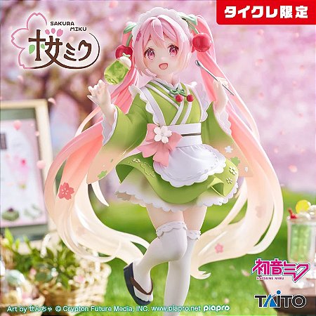 Vocaloid Sakura Miku (Japanese Cafe Ver.) Coreful Figure LIMITED