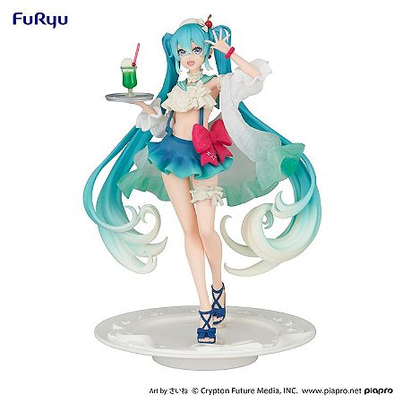 Vocaloid SweetSweets Series Hatsune Miku (Melon Soda Float Ver.) Exceed Creative Figure