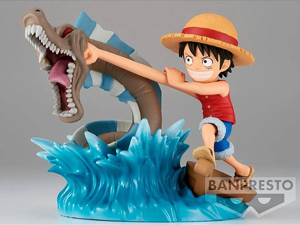 One Piece World Collectable Figure Log Stories Monkey D. Luffy vs Local Sea Monster