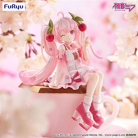 Vocaloid Sakura Miku (2025 Wink Ver.) Noodle Stopper Figure