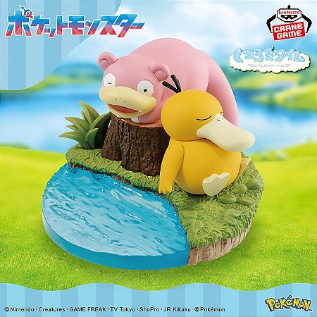 Pokemon Figure - Relaxing Time Psyduck & Slowpoke Figure