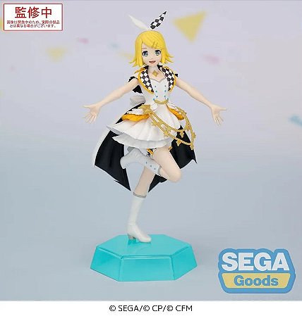 Project Sekai: Colorful Stage! Desktop x Decorate Collections Stage SEKAI Kagamine Rin Figure